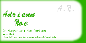 adrienn noe business card